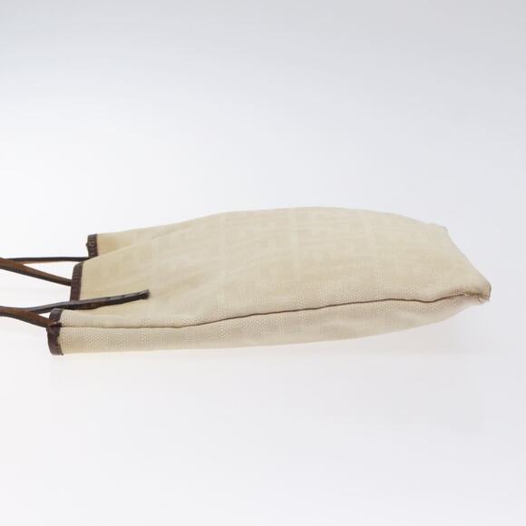 FENDI Zucca Canvas Hand Bag Beige Brown - Picture 5 of 11